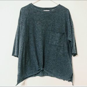 6 for $35 /Altar’d State Pocket Top Grey